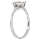 18ct White Gold 0.30ct Brilliant Cut Diamond Cluster Ring