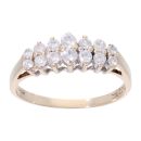 9ct Yellow Gold Fancy 0.50ct Diamond Ring