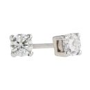 18ct White Gold 0.37ct Diamond Stud Earrings