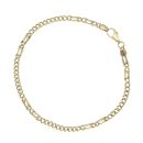 14ct Yellow Gold Twist Bracelet 8.5"
