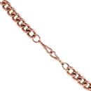 9ct Rose Gold Albert T-Bar Chain 20"