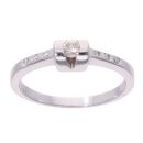 18ct White Gold 0.20ct Diamond Solitaire Ring
