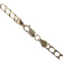 9ct Yellow Gold Square Curb Chain 22"