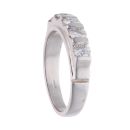 18ct White Gold 1.00ct Diamond Five Stone Ring