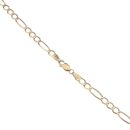9ct Yellow Gold Figaro Chain 24"
