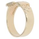 9ct Yellow Gold Buckle Ring