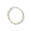 9ct Yellow Gold Pear Cubic Zirconia Bracelet