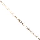 9ct Yellow Gold Figaro Chain 18"
