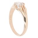 9ct Yellow Gold Cubic Zirconia Signet Ring