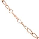 9ct Rose Gold Albert T-Bar Chain 24"
