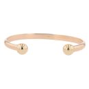 9ct Yellow Gold Plain Torque Bangle