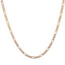 9ct Yellow Gold Figaro Chain 18"
