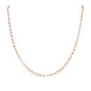 9ct Rose Gold Belcher Chain 18"