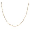9ct Yellow Gold Figaro Chain 18"