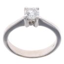 18ct White Gold 0.50ct Diamond Solitaire Ring