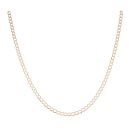 9ct Yellow Gold Curb Chain 18"