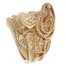 9ct Yellow Gold Saddle Ring