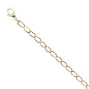 9ct Yellow Gold Curb Bracelet 8"