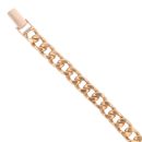 9ct Yellow Gold Curb Bracelet 9"