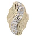 14ct Yellow and White Gold Greek Key Wave Ring