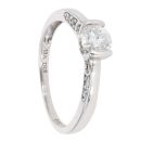 18ct White Gold 0.50ct Diamond Solitaire Ring
