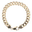 9ct Yellow Gold Curb Bracelet 8"