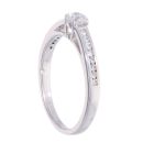 9ct White Gold 0.40ct Diamond Solitaire Ring