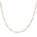 9ct Yellow Gold Figaro Chain 18"