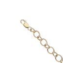 9ct Yellow Gold Fancy Bracelet 7.5"