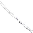 Silver Figaro Chain 20" by Icesia