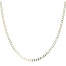 9ct Yellow Gold Curb Chain 18"