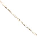 9ct Yellow Gold Figaro Chain 22"