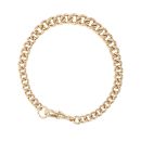 9ct Yellow Gold Albert Bracelet 8"
