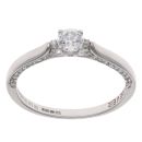 18ct White Gold 0.50ct Brilliant Cut Diamond Solitaire Ring