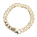 9ct Yellow Gold Curb Bracelet 8.5"