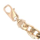 9ct Yellow Gold Curb Bracelet 8.5"