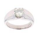 18ct White Gold 1.15ct Brilliant Cut Diamond Solitaire Ring