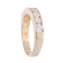 9ct Yellow Gold Cubic Zirconia Eternity Ring