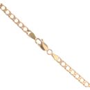 9ct Yellow Gold Curb Chain 22"