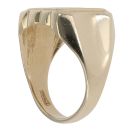 9ct Yellow Gold Masonic Square Signet Ring