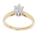 18ct Yellow Gold 0.50ct Brilliant Cut Diamond Solitaire Ring