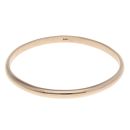 9ct Yellow Gold Plain Bangle