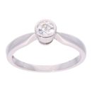 9ct White Gold 0.25ct Old Cut Diamond Ring