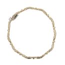 9ct Yellow Gold Fancy Bracelet 7"