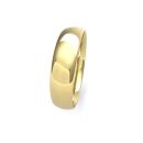 9ct Yellow Gold 5mm Traditional Court Wedding Band