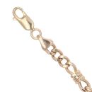 9ct Yellow Gold Curb Bracelet 7"