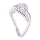 18ct White Gold 1.25ct Fancy Diamond Ring