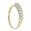 18ct Yellow Gold 0.25ct Diamond Eternity Ring