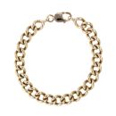9ct Yellow Gold Curb Bracelet 8"