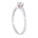 18ct White Gold 0.33ct Diamond Solitaire Ring
